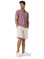 XYXX Mens Cotton Solid Regular Fit T-Shirt (XY_CR14_Polo Tshirt_1_Rose Blush