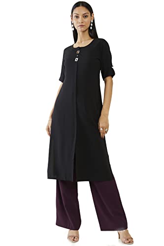 Soch Women Viscose Solid Kurta