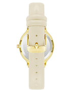 Nine West Women's Floral Dial Strap Watch, NW/2920