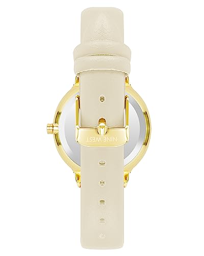 Nine West Women's Floral Dial Strap Watch, NW/2920