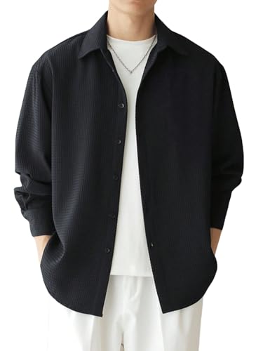 Leriya Fashion Textured Shirts for Men || Casual Shirt for Men || Shirt for Men|| Men Stylish Shirt || Men Fancy Shirt || (X-Lar