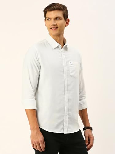Thomas Scott Cotton MenS Solid Slim Fit Shirt