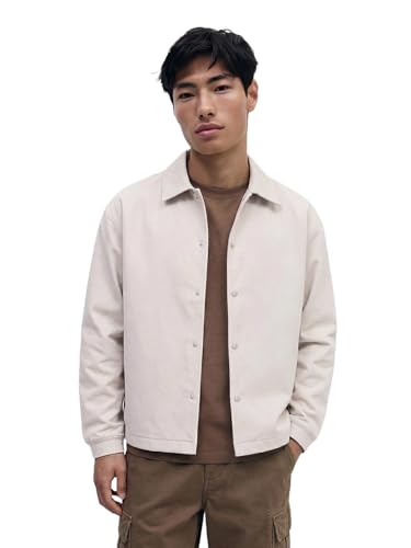 The Indian Garage Co Mens Regular Fit Long Sleeves Cutaway Collar Solid Sweater