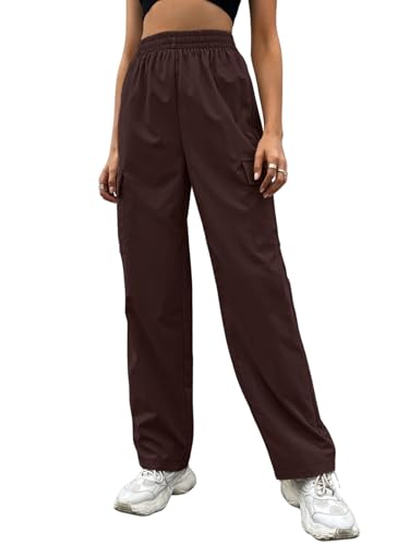 LERIYA FASHION Womens Regular Track Pants (LF-TR867_Coffee