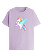 ADRO T Shirts for Boys & Girls || Unicorn Printed Cotton T-Shirt || Ages 3-14 || 100% Cotton Round Neck Tshirt for Boys & Girls|