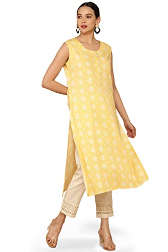 Soch Women Rayon Kurta with Floral Prints