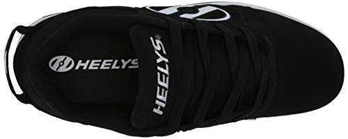 Heelys Men's Voyager Tennis Shoe, Balck/White, 10 M US