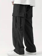 Greciilooks Cargo Joggers For Men  Cotton Loose Fit Utility Pants With 6 Pockets | Durable Outdoor & Hiking Trousers (Available