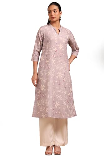 Soch Women Pure Cotton Floral Regular Kurta (