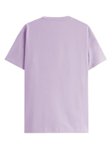 ADRO Tshirt for Men | Printed T Shirt for Men | 100% Cotton T-Shirt |Printed T Shirt | T-Shirts | RN24-CAP-PU-M Purple