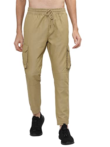 Ketch MenS Relaxed Casual Pants (Khtr000234_Latte