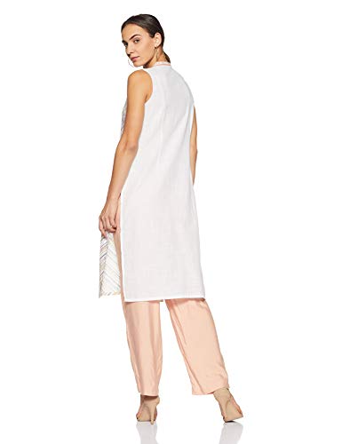 Aurelia Women'S Cotton Floral Straight Kurta