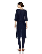 Aurelia Women Polyester Straight Regular Kurta