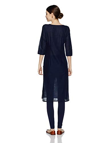 Aurelia Women Polyester Straight Regular Kurta