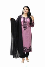 Suppar Sleave Embroidered Salwar Suit For Women Party Kurta Set For Women Modern Ethnic Wear