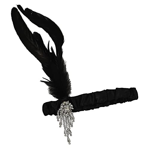 Flapper Headband Party Accessory (1 count) (1/Pkg)