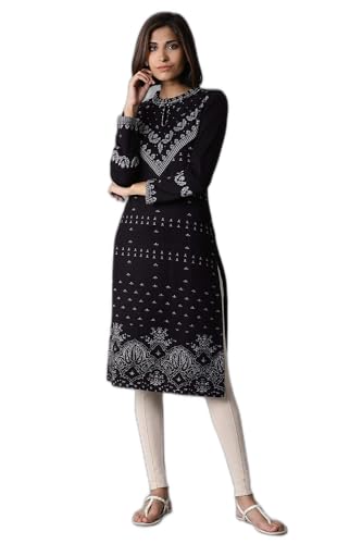 W For Woman Women'S Acrylic Blend Regular Kurta (20Now14704
