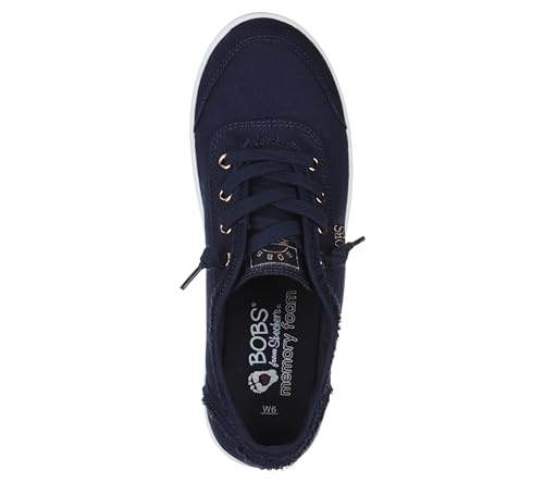 Skechers Women's Bobs B Cute Sneaker, Navy, 7 Wide