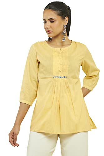 Soch Women Cotton Solid Blouse