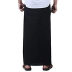 Prakasam Cotton MenS Black Single Dhoti With Pocket