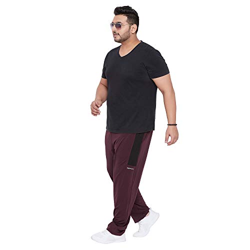 Bigbanana Plus Size MenS Regular Fit Trackpant