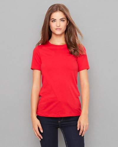 Ladies Relaxed Jersey Short-Sleeve T-Shirt - TEAM PURPLE - S(D0102H789LP)