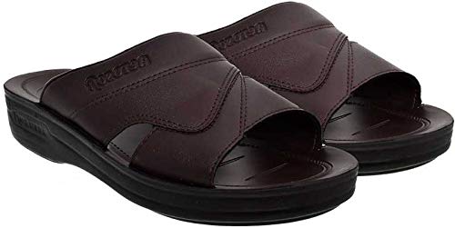 Aerosoft Mens Brown Outdoor Sandal  42 42