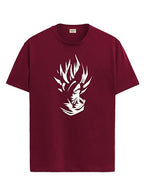 ADRO Tshirt for Men | Printed T Shirt for Men | 100% Cotton T-Shirt |Printed T Shirt | T-Shirts | RN24-GOK-MR-L Maroon