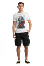 Unionbay Men's Survivor Belted Cargo Short, Black, 34