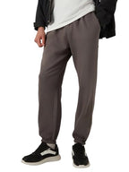 Bewakoof Heavy Duty 1.0 MenS Solid Oversized Fit Fleece Joggers_646503_Grey_L