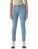 INKD Womens Slim Fit Jeans - Mid-Rise| Enzyme Wash | Classic 5 Pocket Styling (INKSS24WJN-405-Seaside Slate-34)