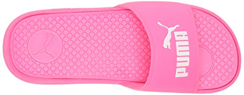 PUMA womens Cool Cat Slide Sandal, Knockout Pink-puma White, 8 US
