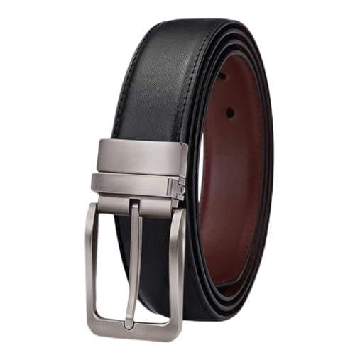 Niddleman Mens Revirsable Artificial Leather Belt 40