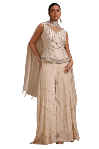 Soch Women Viscose Blend Salwar Suit Set