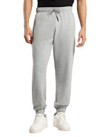 Nobero MenS Relaxed Fit Track Pants (1M-Bwjg-R0089_Grey Melange