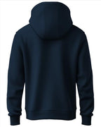 ADRO Men's Cotton Neck Hooded Sweatshirt (H24-DEVI-NB-L_Navy Blue)