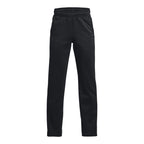 Under Armour Boys ArmourFleece Straight Leg Pant, (001) Black / / Black, Youth X-Large