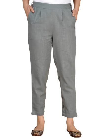 Digital Shopee Women Casual Formal Western Stylish Rayon Trouser Regular Fit Plain Pants Lowers Bottom Wear Office Wear |Ds-Pant