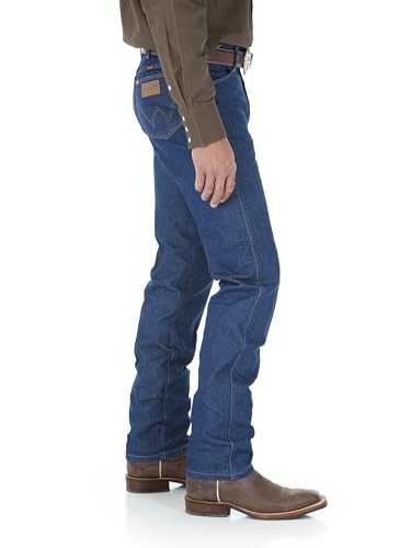 Wrangler Men's Big & Tall 13MWZ Cowboy Cut Original Fit Jean, Indigo Rigid, 52W x 32L