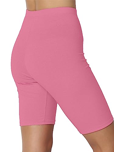 KYDA Womens Anti Bacterial Cycling Shorts, Under Skirt Biker Shorts, High Waist Stretchable Yoga Shorts & Gym Workout Skin Fit