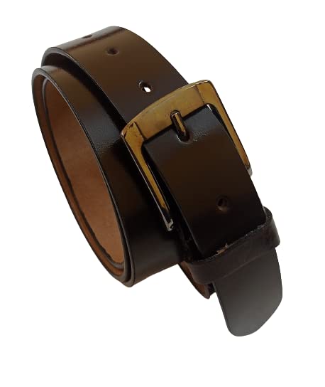 Generic Xxxl Oversize Plus Size Formal Casual Genuine Leather Mens Belt Brown 3