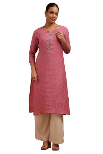 Soch Women Gadwal Embroidered Regular Kurta (ewa5ku61550