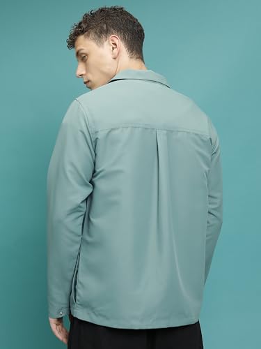 Ketch Men Regular Fit Olive Jacket (Khjk000137