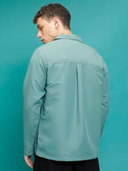 Ketch Men Regular Fit Olive Jacket (Khjk000137
