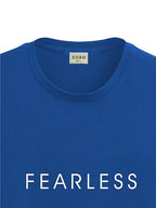 ADRO Men's Solid Regular Fit T-Shirt (RN24-FRL-RB_Royal Blue