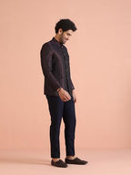 Kisah MenS Jodhpuri Bandhgala-Blazer Trouser Set