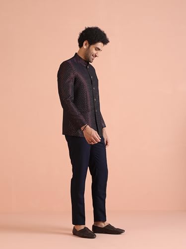 Kisah MenS Jodhpuri Bandhgala-Blazer Trouser Set