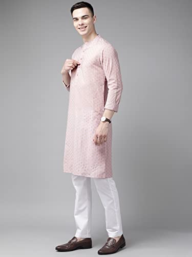 See Designs MenS  Printed Straight Kurta