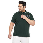 Bigbanana Plus Size MenS Regular Fit Polo Tshirt (Henra,Olive Green,6Xl)