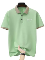 Toplot Men Regular Fit Polo || T Shirt For Men (Matte-Polo-5243-Pista-Xxl)